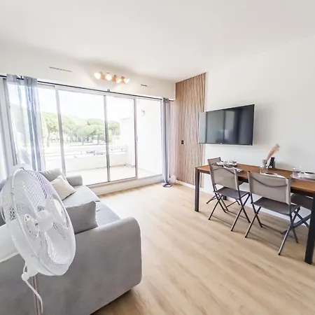 Horizon Piscine, Clim Wifi Parking Cosy 3min De L'etang Prosconciergerie La Grande-Motte