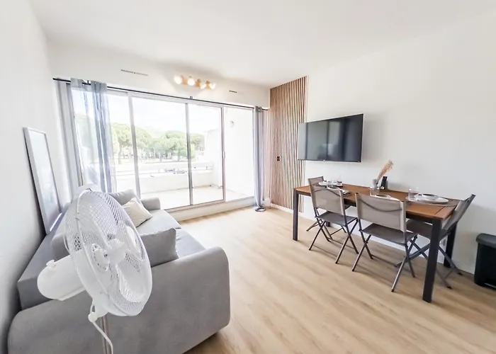 Horizon Piscine, Clim Wifi Parking Cosy 3min De L'étang Prosconciergerie La Grande Motte